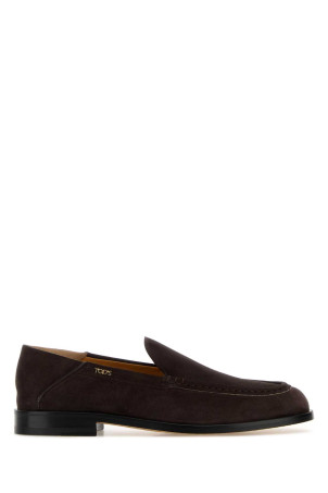 Dark brown suede loafers TOD'S (XXW07M0KJ20HR0)