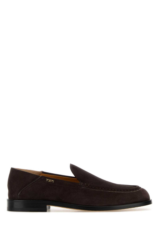 Dark brown suede loafers TOD'S (XXW07M0KJ20HR0)