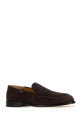 Dark brown suede loafers TOD'S (XXW07M0KJ20HR0)