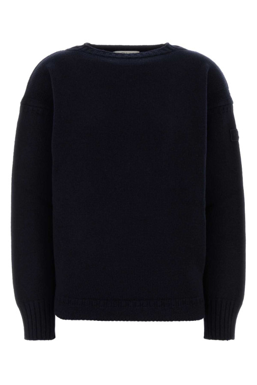Dark blue wool blend sweater CHLOE (CH25AMP48810)