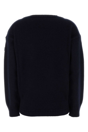 Dark blue wool blend sweater CHLOE (CH25AMP48810)