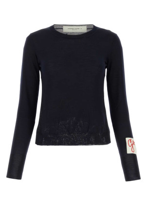 Black wool sweater GOLDEN GOOSE DELUXE BRAND (GWP00952P000665)
