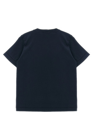 'Compass' logo T-shirt Blue