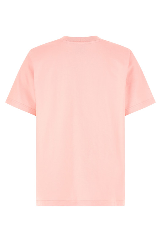 Martin Naumann 'Glass Logo' T-Shirt Pink