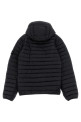 Hooded down jacket Black