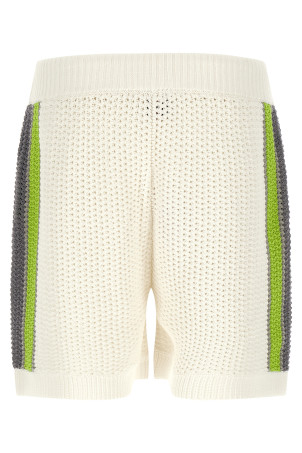 'Stripe Crochet' bermuda shorts Multicolor