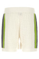 'Stripe Crochet' bermuda shorts Multicolor