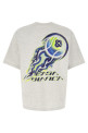 'Flaming Tennis Ball' T-shirt Gray