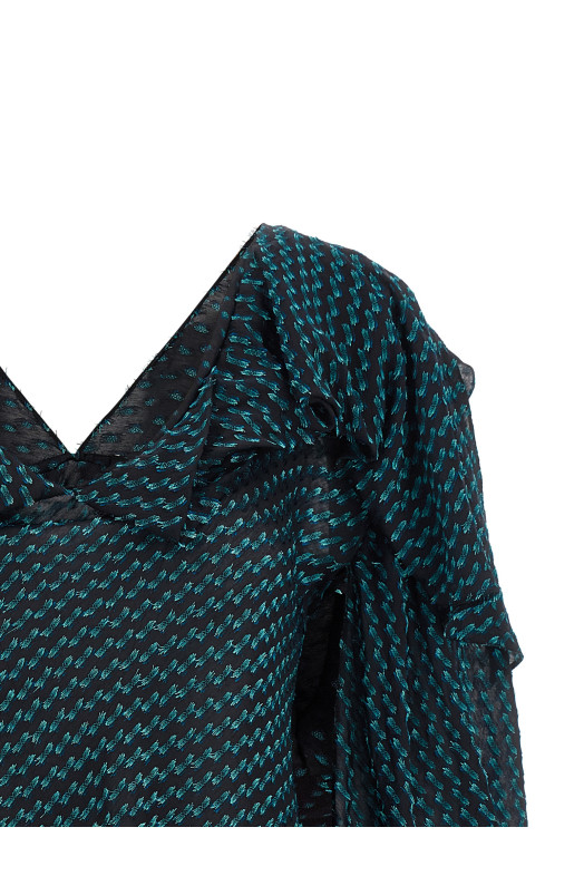 'Plexus' blouse Blue
