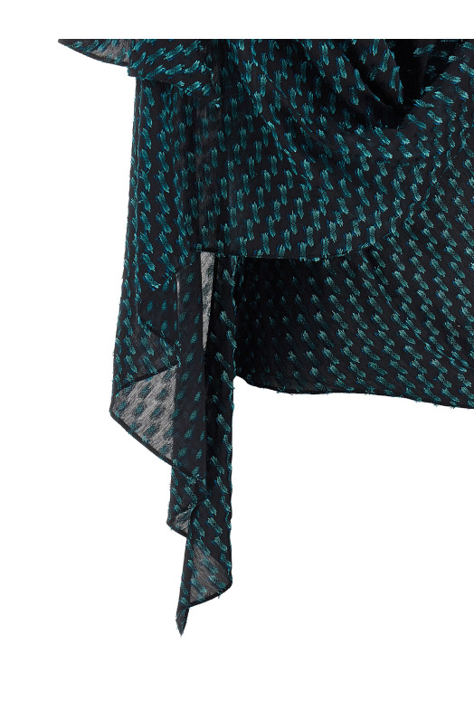 'Plexus' blouse Blue