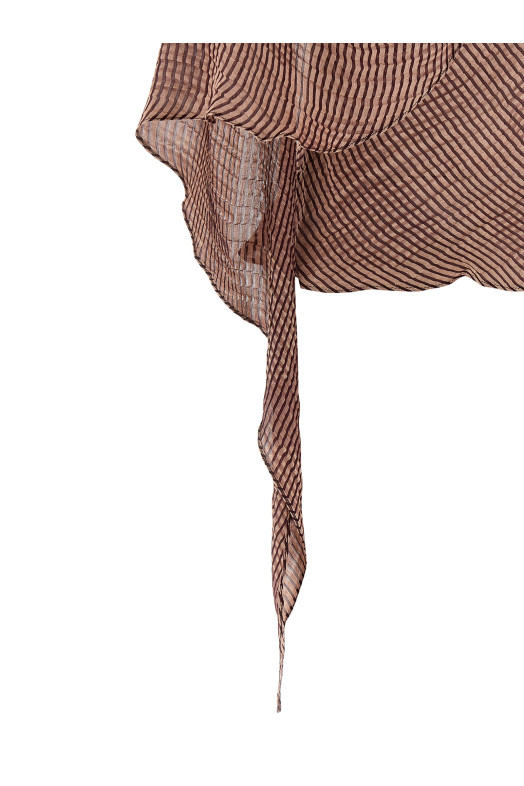 'Plexus' blouse Bordeaux