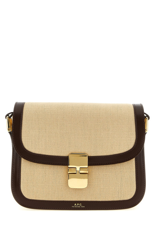 'Grace' small crossbody bag Beige