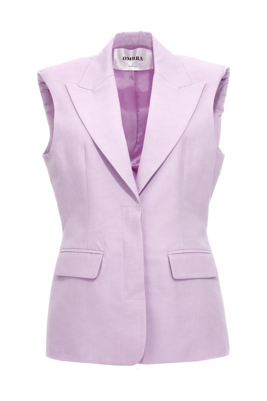 Жакет-блейзер №4, фіолетовий OMBRA MILANO (OMURB104CO2680LAVANDA)
