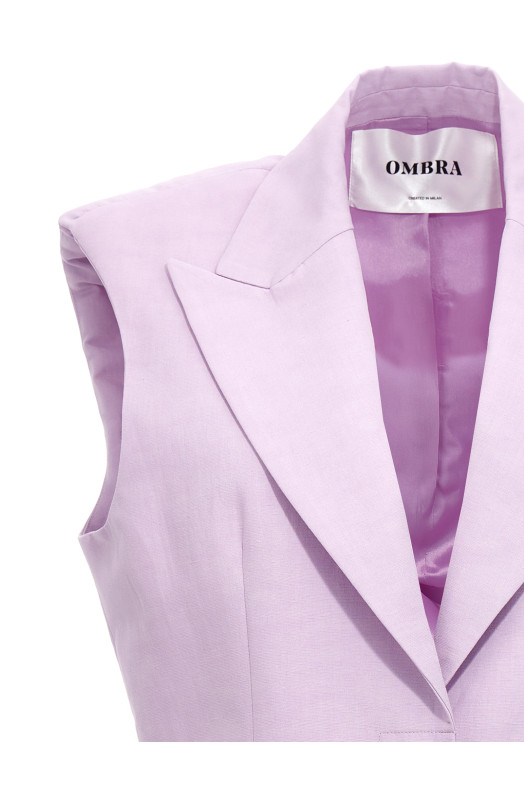 Жакет-блейзер №4, фіолетовий OMBRA MILANO (OMURB104CO2680LAVANDA)