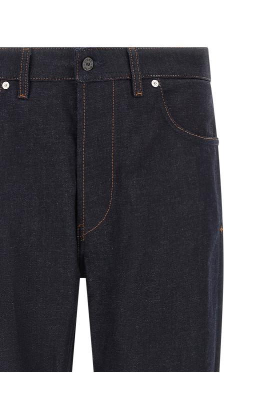 'Indigo Denim-Rinsed' jeans Blue