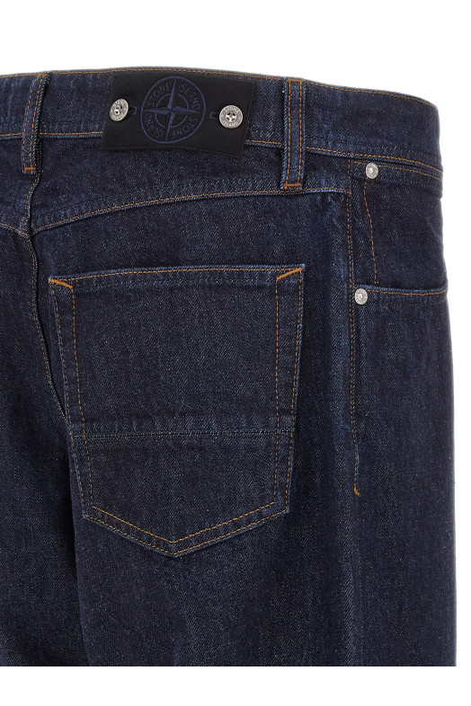 'Indigo Denim-Rinsed' jeans Blue