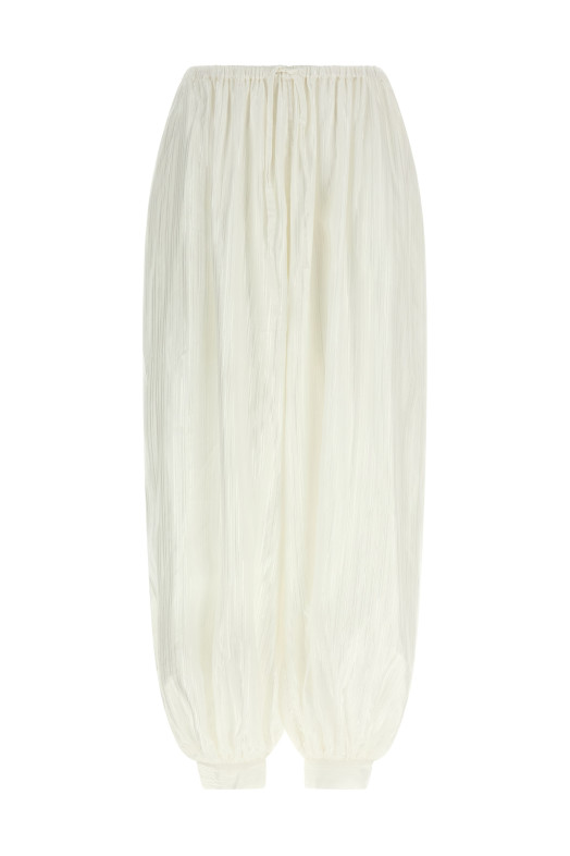 Balloon pants White