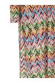 Zig zag lace dress Multicolor