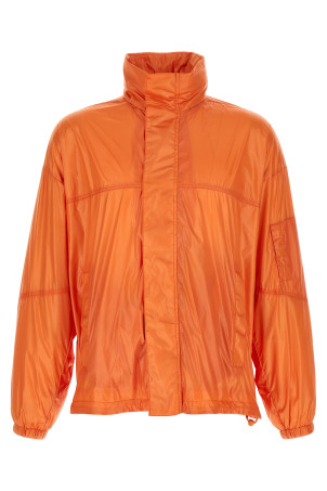 Foldable jacket orange