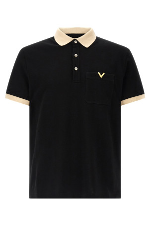 Valentino Garavani 'Valentino' polo shirt Black