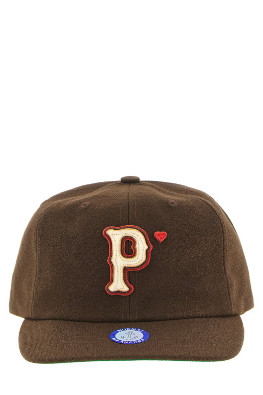 'P' cap Brown