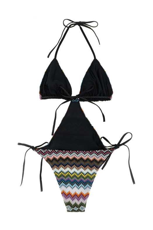 Zigzag pattern bikini Multicolor