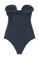 '05' one-piece swimsuit Gray