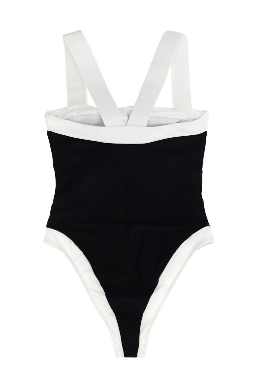 'Hemera' one-piece swimsuit Black-grey