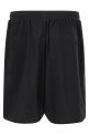 Vinyl logo bermuda shorts Black