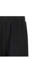 Vinyl logo bermuda shorts Black