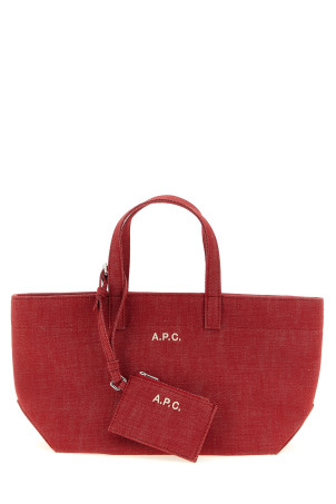 Small 'Le Drummer Toile' shopping bag Red