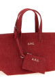 Small 'Le Drummer Toile' shopping bag Red