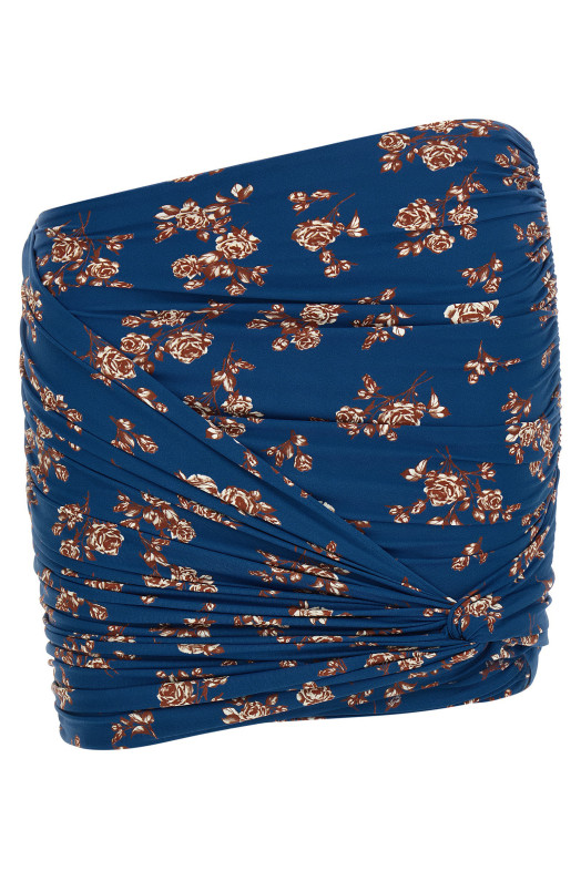 '01' swimsuit skirt Blue