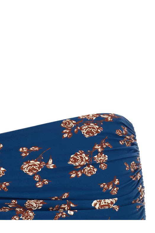 '01' swimsuit skirt Blue