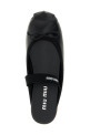 Sabot ballet flats Black