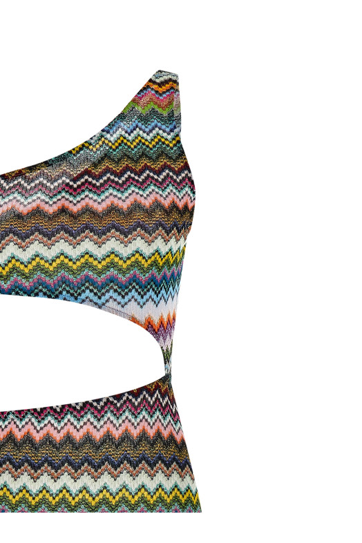 Knitted Swimwear Cover Up Multicolor