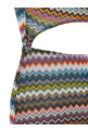Knitted Swimwear Cover Up Multicolor