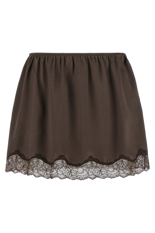 '11' skirt Brown