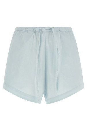 Poplin shorts BLUE