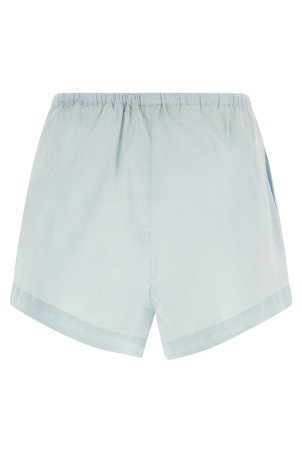 Poplin shorts BLUE