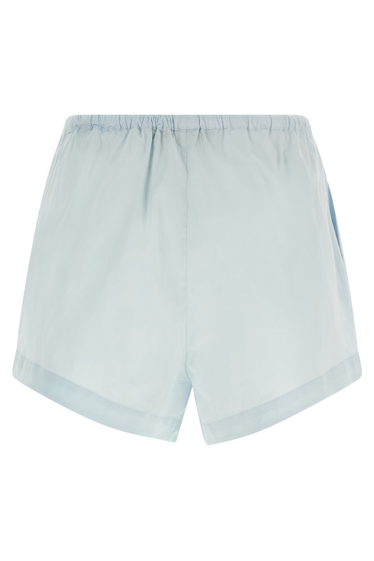 Poplin shorts BLUE