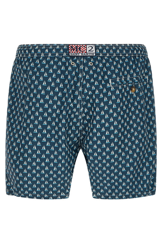 'Lighting' swimsuit Blue