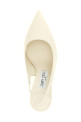 'Love' slingback White