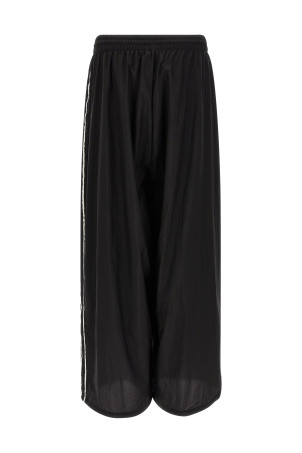 'Y-3 Raw Edge 3 Stripe Wide' joggers Black