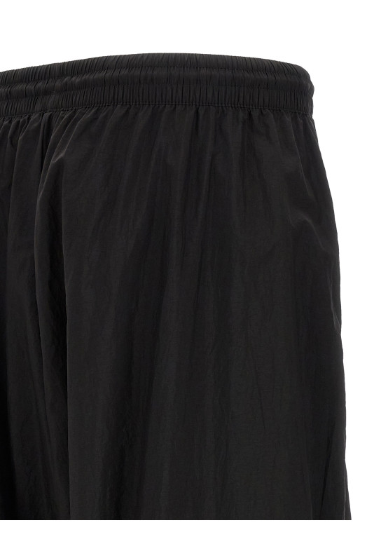 'Y-3 Raw Edge 3 Stripe Wide' joggers Black