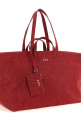 'Le Drummer Toile' large shopping bag Red
