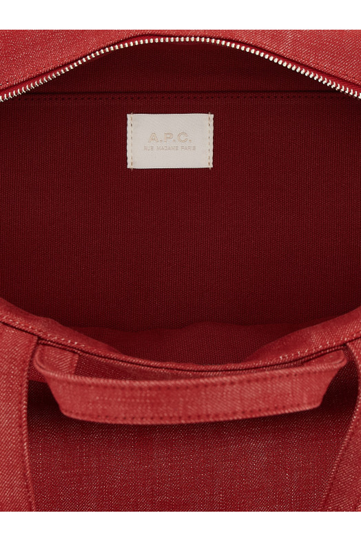 'Le Drummer Toile' large shopping bag Red