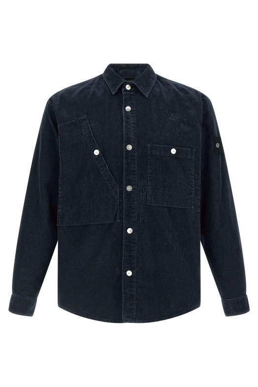 Corduroy shirt Blue