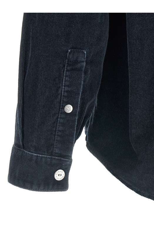 Corduroy shirt Blue