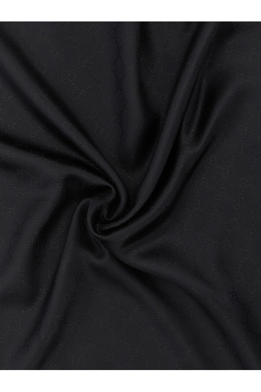 GG lamé shawl Black